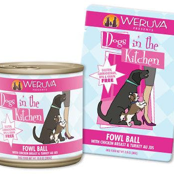Dogs In The Kitchen Fowl Ball Grain-Free Dog Food - Rocky & Maggie's Pet Boutique and Salon
