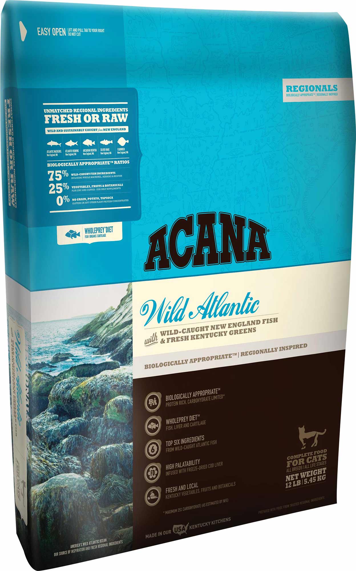 Acana Wild Atlantic Cat Food - Rocky & Maggie's Pet Boutique and Salon