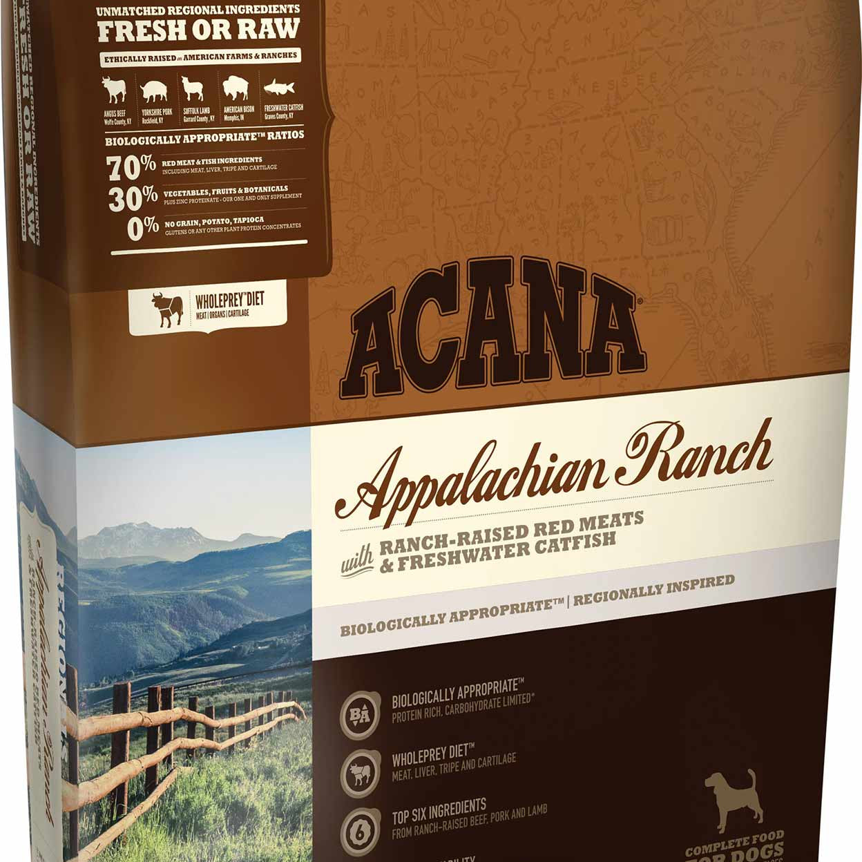 Acana Appalachian Ranch Dog Food - Rocky & Maggie's Pet Boutique and Salon
