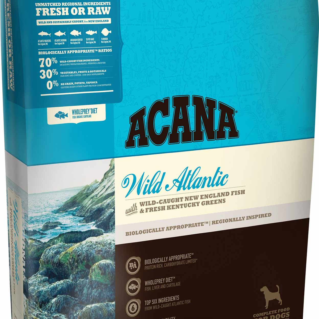 Acana Wild Atlantic Dog Food - Rocky & Maggie's Pet Boutique and Salon