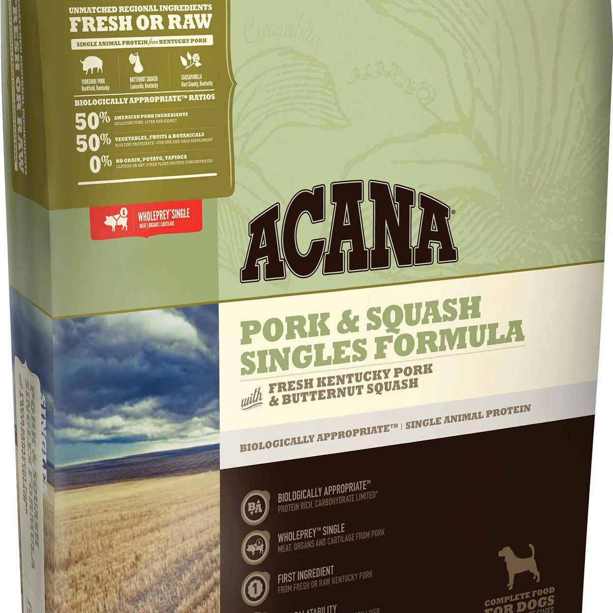 Acana Pork and Squash Singles Dog Food - Rocky & Maggie's Pet Boutique and Salon