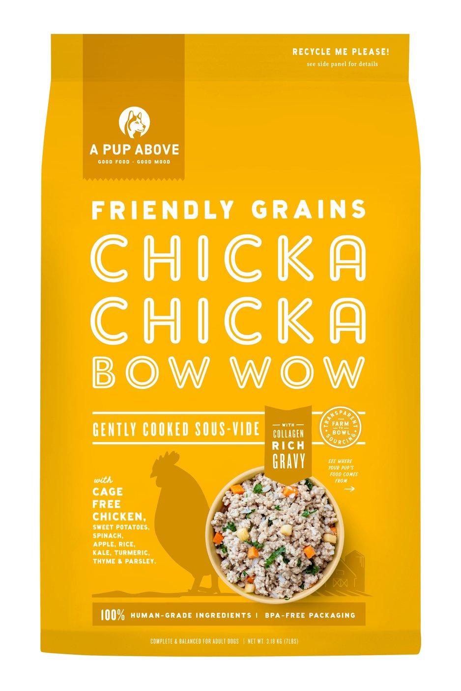 A Pup Above Chicka Chicka Bow Wow Sous Vide Dog Food - Rocky & Maggie's Pet Boutique and Salon