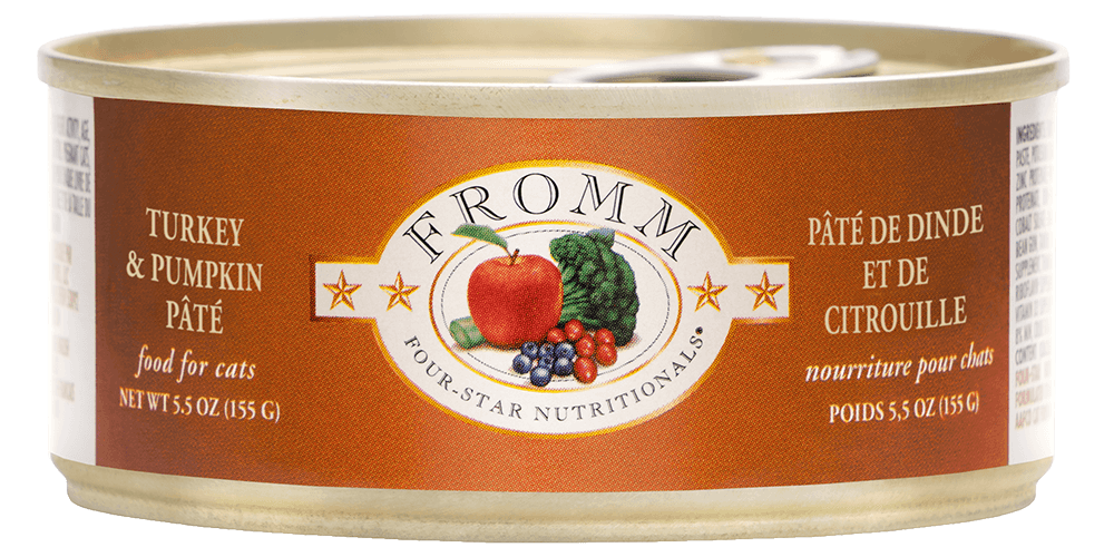 Fromm Turkey & Pumpkin Pate Cat Food, 5.5oz - Rocky & Maggie's Pet Boutique and Salon