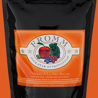 Fromm Four Star Grain-Free Chicken A la Veg Dry Dog Food - Rocky & Maggie's Pet Boutique and Salon