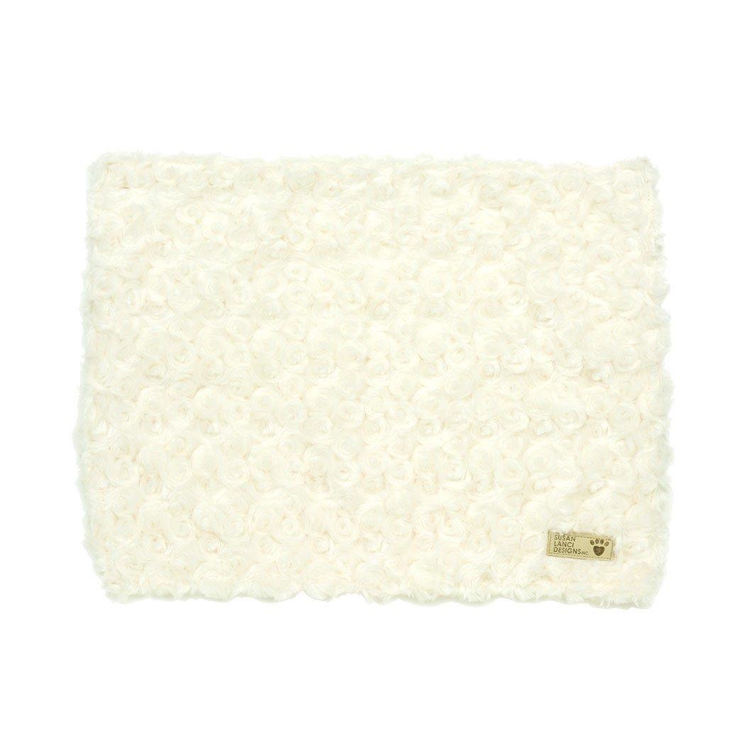 Ivory Curly Sue Blanket - Rocky & Maggie's Pet Boutique and Salon