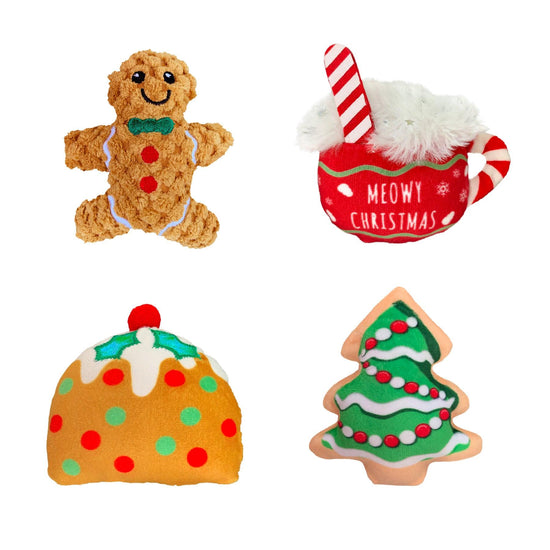 Kong Holiday Scrattles Assorted Cat Toys