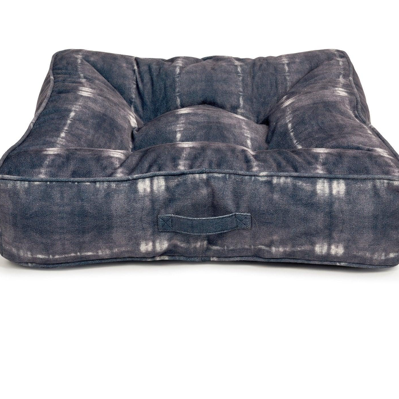 Anya Indigo Tufted Pillow Top Bed - Rocky & Maggie's Pet Boutique and Salon