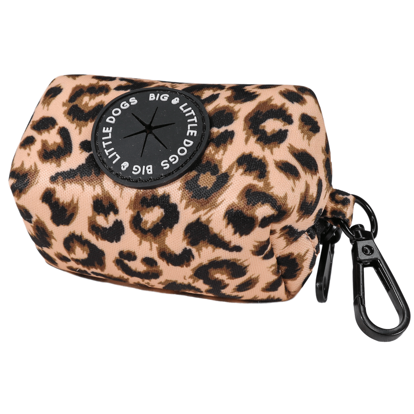 Luxurious Leopard Dog Poop Bag Holder - Rocky & Maggie's Pet Boutique and Salon
