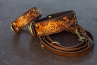 Sunflowers Leather Collar - Rocky & Maggie's Pet Boutique and Salon