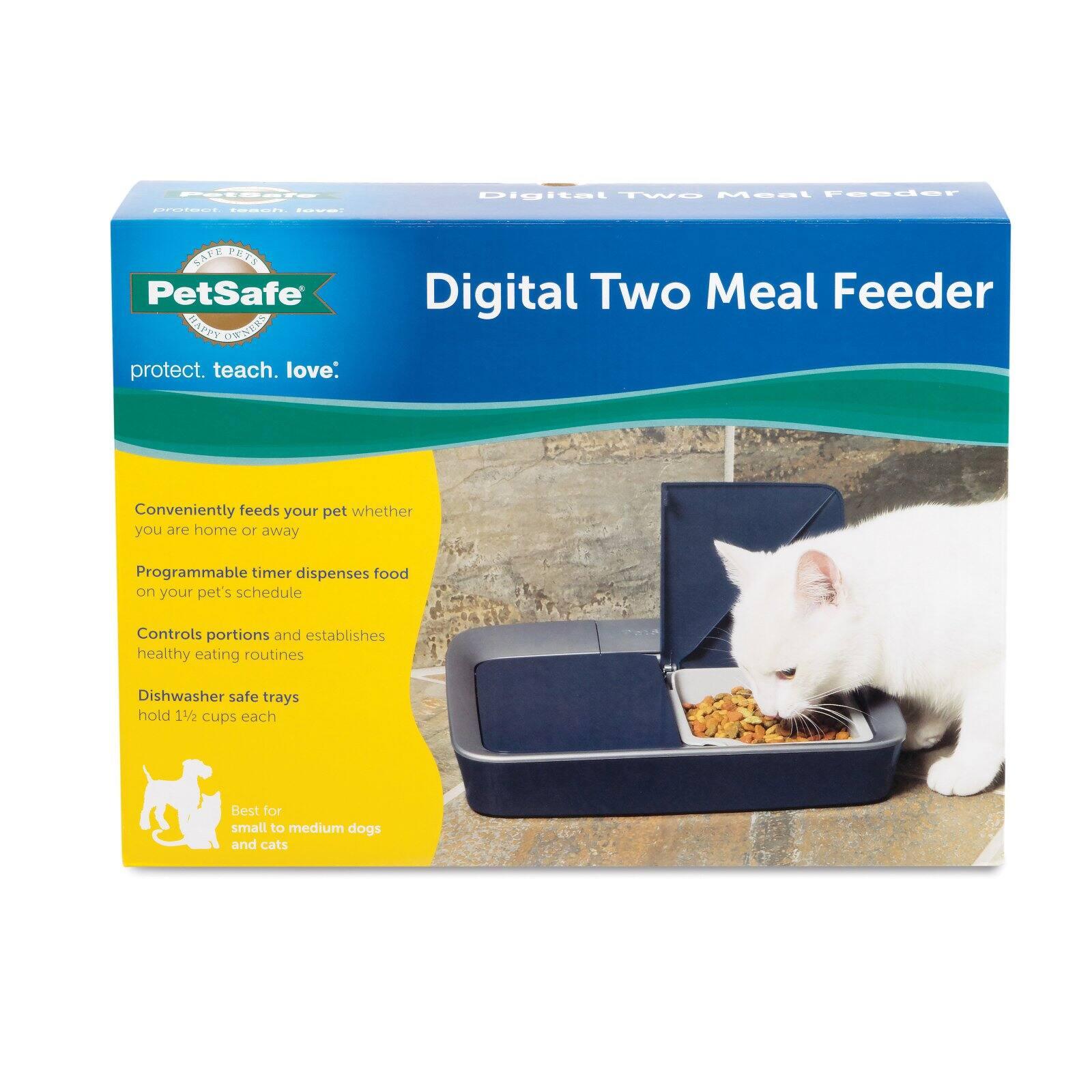 Two Meal Timed Feeder - Rocky & Maggie's Pet Boutique and Salon