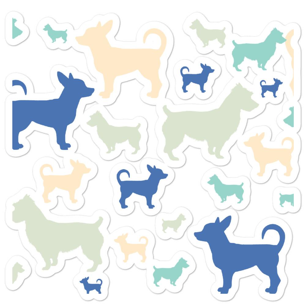 Bubble-free stickers of Rocky and Maggie - Rocky & Maggie's Pet Boutique and Salon