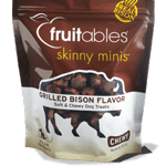 Skinny Minis Grilled Bison Soft & Chewy Dog Treats - Rocky & Maggie's Pet Boutique and Salon