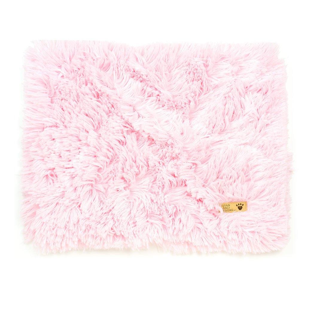 Puppy Pink Shag Blanket - Rocky & Maggie's Pet Boutique and Salon