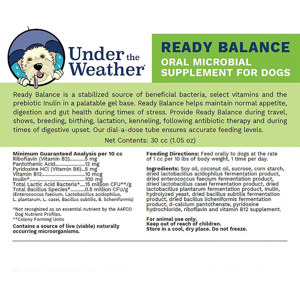 Ready Balance Oral Microbial Supplement for Dogs - Rocky & Maggie's Pet Boutique and Salon