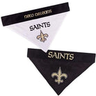 New Orleans Saints Reversible Bandana - Rocky & Maggie's Pet Boutique and Salon