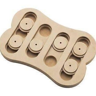 Seek-A-Treat Shuffle Bone Puzzle Dog Toy - Rocky & Maggie's Pet Boutique and Salon