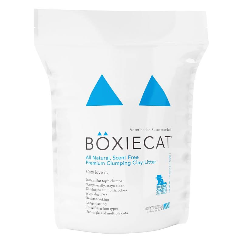 Boxie Premium Clumping Clay Cat Litter, 16# - Rocky & Maggie's Pet Boutique and Salon