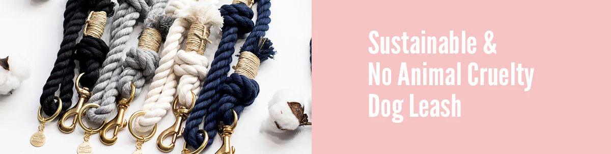 Sleepy Cotton - Upcycled Core Cotton Rope Dog Leash - Rocky & Maggie's Pet Boutique and Salon