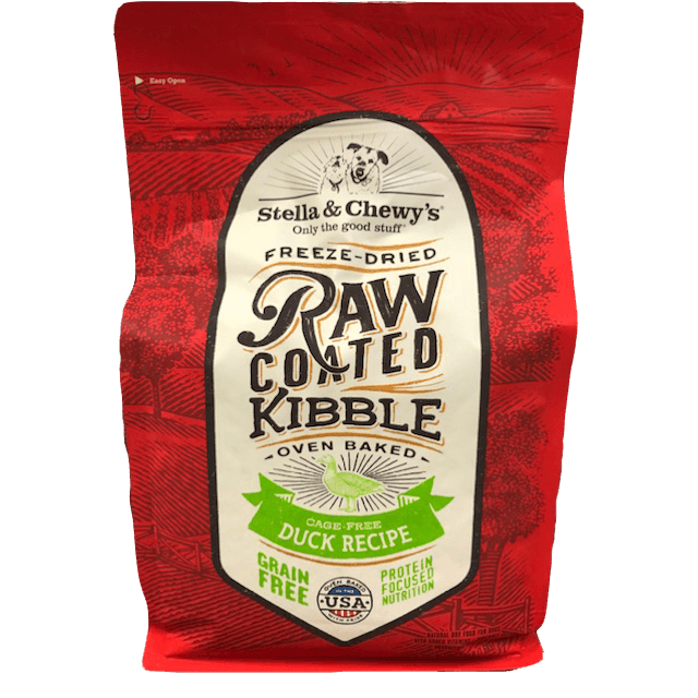 Cage-Free Duck Recipe Raw Coated Baked Kibble - Rocky & Maggie's Pet Boutique and Salon