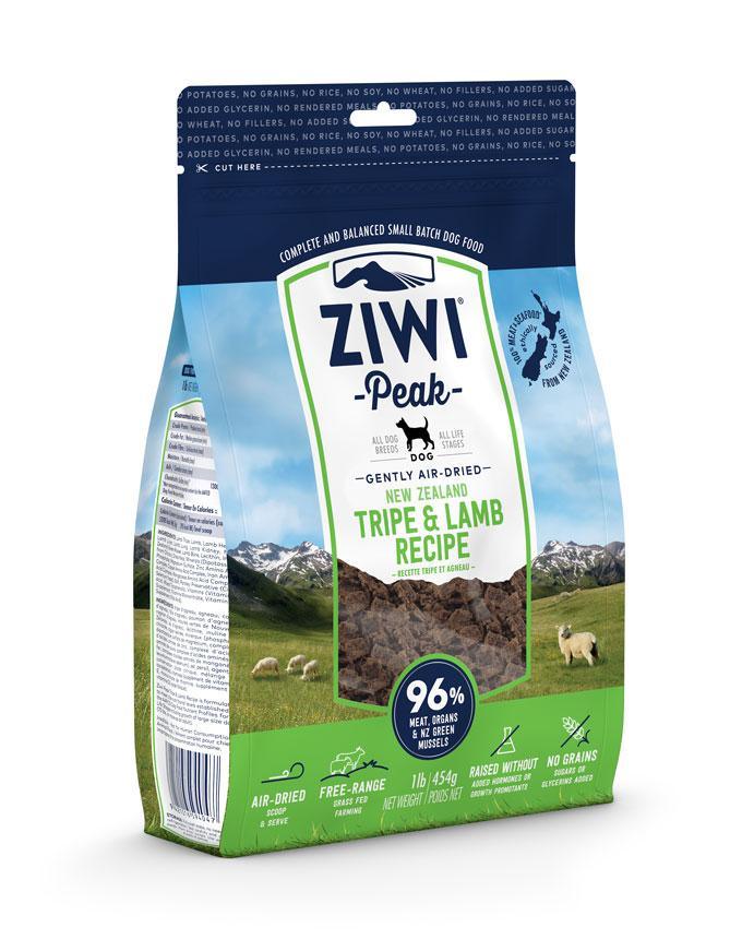 Ziwi Peak Air-Dried Tripe & Lamb For Dogs - Rocky & Maggie's Pet Boutique and Salon